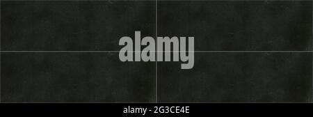 Rectangle seamless black quartz ceramic mosaic tile texture stone background Stock Photo