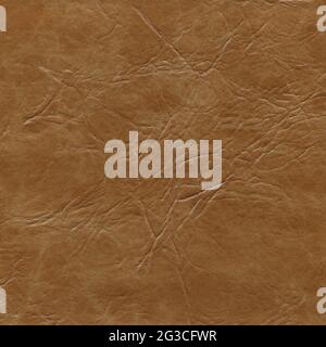 Imitation cowhide beige texture close up, useful as background for any design work Stock Photo