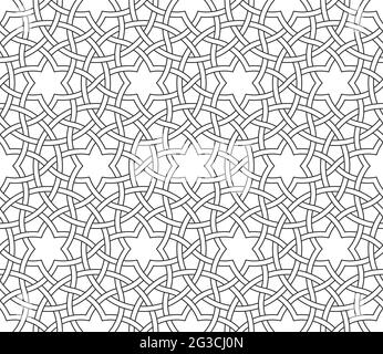 Seamless floral pattern with light gray background, Vector Illustration Stock Vector