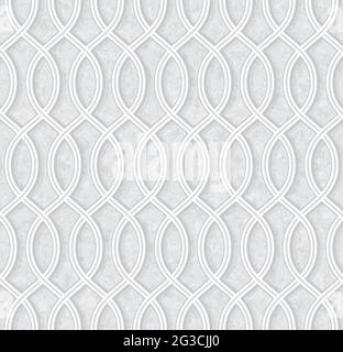 Geometric Pattern with Grunge Light Grey Background, Vector Illustration Stock Vector