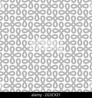 Floral geometric Pattern, Vector illustration Stock Vector