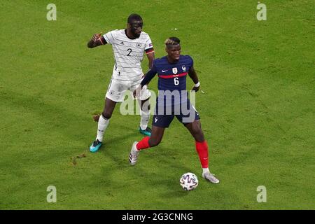 MUNICH, GERMANY - JUNE 15: Antonio Rudiger of Germany during the UEFA ...