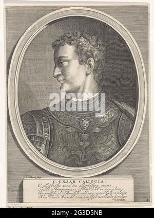 Portrait of emperor caligula; Roman emperors Stock Photo - Alamy