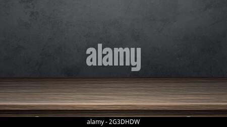 Large table top solid wood texture, transparent background - Vector illustration Stock Vector