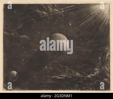 Lunar eclipse. . Stock Photo