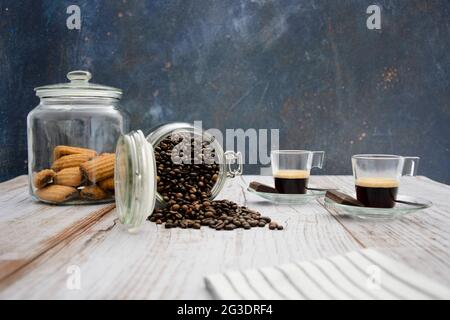 Coffee plays an important part in many cultures and is a ritual in people's daily lives. Stock Photo