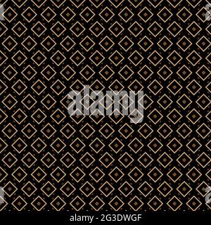 square Vector seamless pattern background. Modern geometric texture. Repeating abstract background. Polygonal linear grid from striped elements Stock Vector