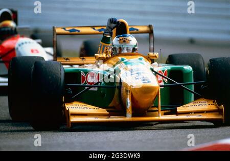 Michael Schumacher. 1993 German Grand Prix Stock Photo