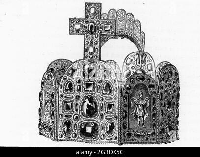 crowns / crown jewels,Holy Roman Empire,imperial crown of the kings and ...