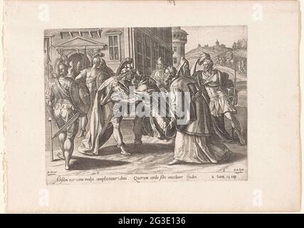 Absalom grabs to power; History of David and Absalom; Thesaurus ...