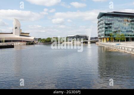 Salford Quays, Salford Stock Photo