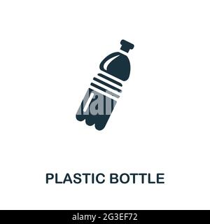 juice plastic bottle glyph icon vector illustration Stock Vector Image ...
