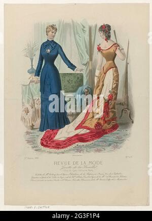 Revue de la fashion, Gazette de la Famille, 1874, 3rd Année, no