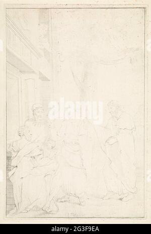 Xantippa Socrates and Xantippe. Xantippe, the woman of Socrates, throws in her ...