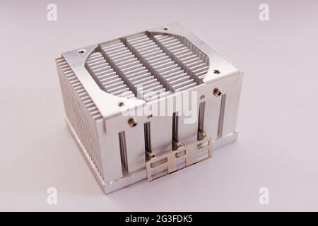 Processor heatsink Stock Photo