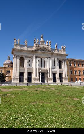 Italy, Rome, basilica of San Giovanni in Laterano Stock Photo