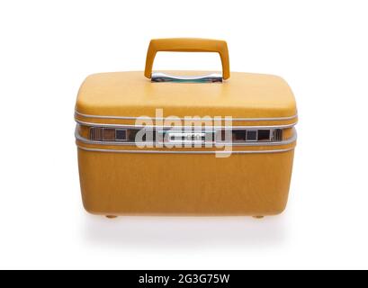 Vintage beaty case or make-up case Stock Photo