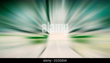 Gradient Stretch Digitally generated image of stretch effect against blue gradient ...