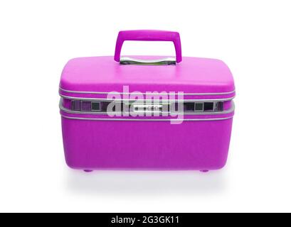 Vintage beaty case or make-up case Stock Photo