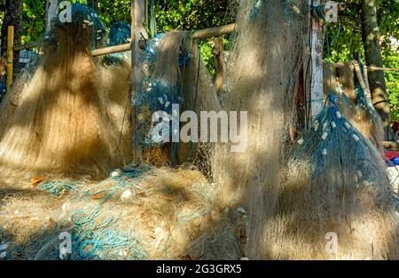 fishing net tree house