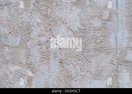 Photo of the texture of a plastered wall. Stock Photo