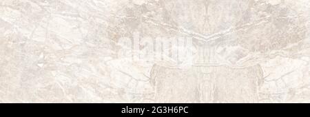 Polished ivory marble. Real natural marble stone texture and surface background. Natural breccia marbel tiles for ceramic wall and floor, Emperador Stock Photo