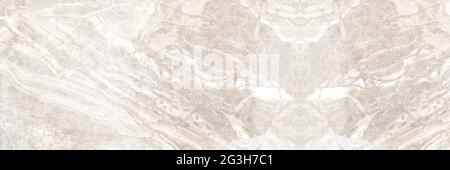 Polished ivory marble. Real natural marble stone texture and surface background. Natural breccia marbel tiles for ceramic wall and floor, Emperador Stock Photo