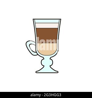 https://l450v.alamy.com/450v/2g3hgg3/glass-of-latte-or-cappuccino-cute-mug-with-milk-coffee-foam-isolated-on-white-background-hot-drink-in-transparent-cup-with-handle-vector-illustra-2g3hgg3.jpg