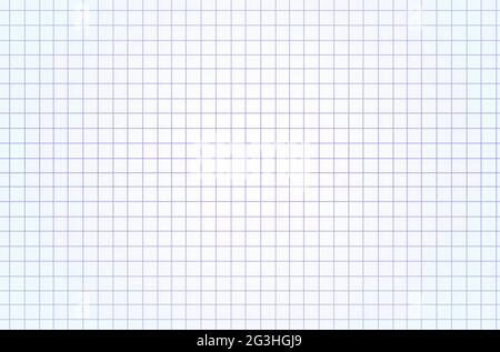 White squared paper seamless sheet texture Stock Photo