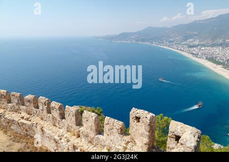 Alanya Castle Stock Photo