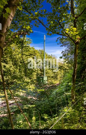 Cromford Canal Towpath and Matlock Rugby Club Pitch Cromford,Derbyshire.England Stock Photo