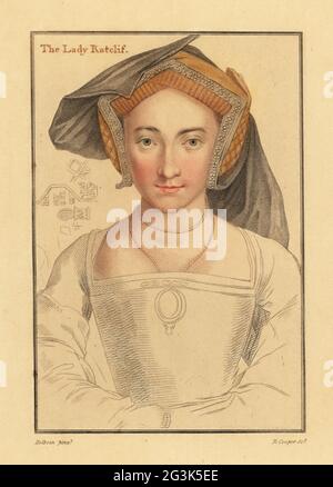 Lady Ratclif, By Hans Holbein The Younger Stock Photo - Alamy