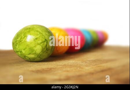 Colorful Easter egg Stock Photo