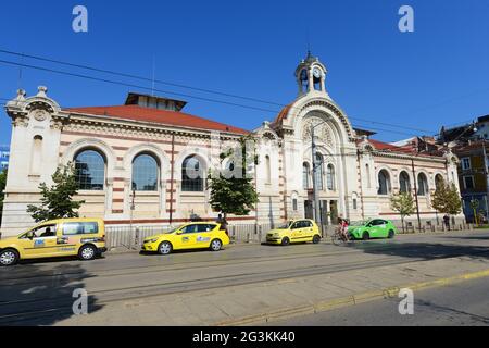 The central market hall in Sofia, Bulgaria. Stock Photo