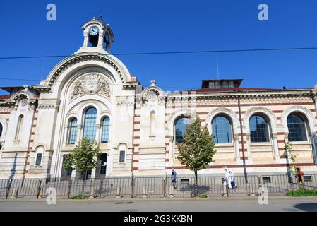 The central market hall in Sofia, Bulgaria. Stock Photo