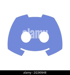 Vinnytsia, Ukraine - June 14, 2021 Discord Vector Logo. Discord Social Media. Editorial vector illustration isolated on white Stock Vector