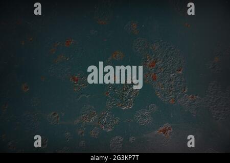 the surface of the old steel plate is rusted rusty corroded metal texture steel seamless background  for design vintage rusty iron metallic weathered Stock Photo