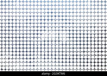 metal grid with round holes, basic background Stock Photo