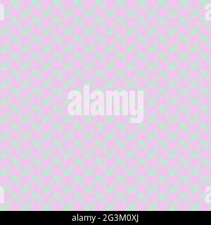 Seamless abstract pattern. Triangles with a pink mint gradient. Neutral geometric pastel ornament. Color vector triangles modern stylish background fo Stock Vector