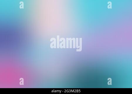 Abstract color vector banner. Blurred gradient background. Pink, blue, lilac, green smooth spots. Liquid stains flowing into each other. Neutral banne Stock Vector