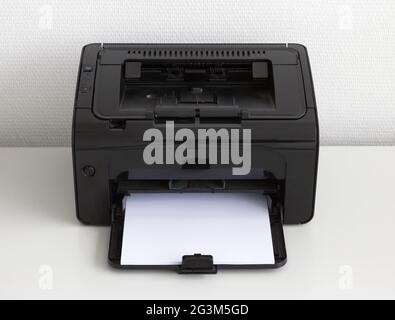 Compact laser home printer Stock Photo