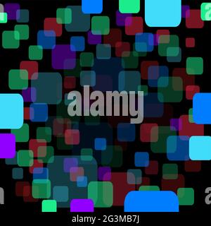 rectangle colored dark backdrop Stock Vector