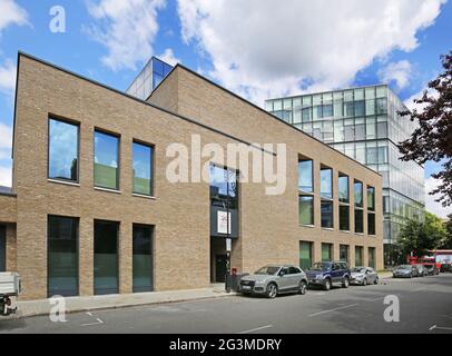 City Law School, London, UK. New building on Sebastian Street, Clerkenwell. Designed by Wilkinson Eyre Arcitects. Part of City University of London. Stock Photo