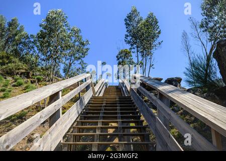 Paiva walkways,Arouca geopark Stock Photo