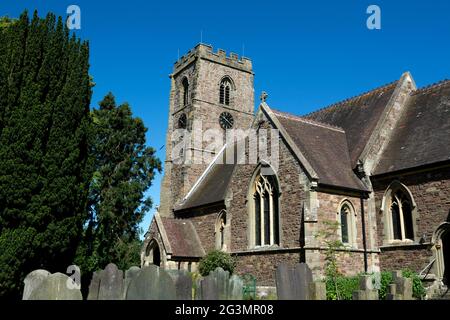 St. Michael and All Angels Church, Croft, Leicestershire, England, UK Stock Photo