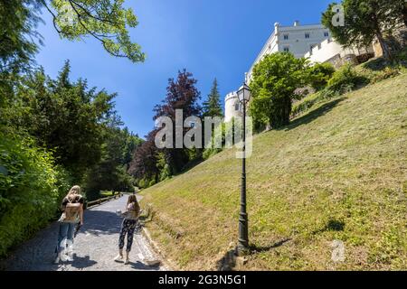 Trakoscan castle in rural Croatia Stock Photo