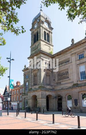 The Guildhall Theatre, Market Place, Cathedral Quarter, Derby, Derbyshire, England, United Kingdom Stock Photo