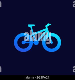 Fat-bike icon, a snow bicycle on white Stock Vector Image \u0026 Art - Alamy