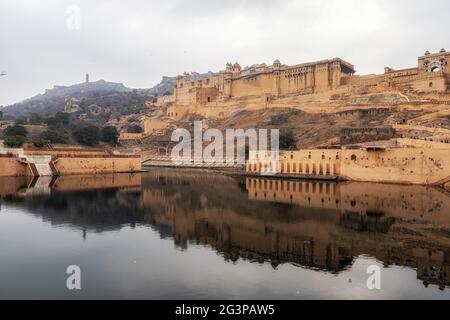 Amer fort exterior Stock Photo