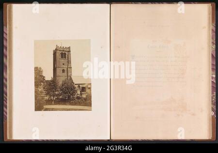 View of the St Andrew's Church in Tarvin; Tarvin Church. . Stock Photo